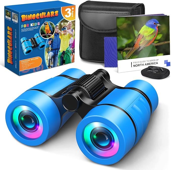 Toys for 3-8 Year Old Boys: LET'S GO! Binoculars for Kids with Bird Watching Manual Gifts for 4 5... | Amazon (US)
