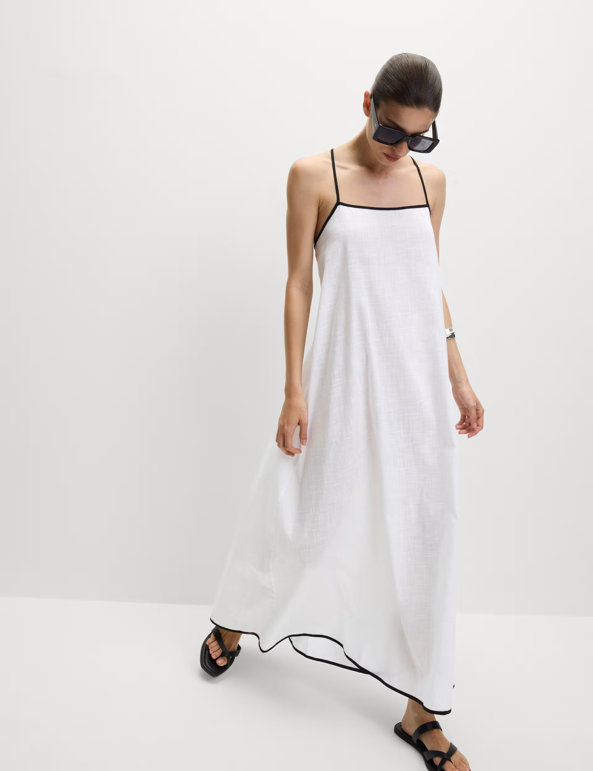 Pure Cotton Square Neck Maxi Beach Dress | Marks & Spencer (UK)