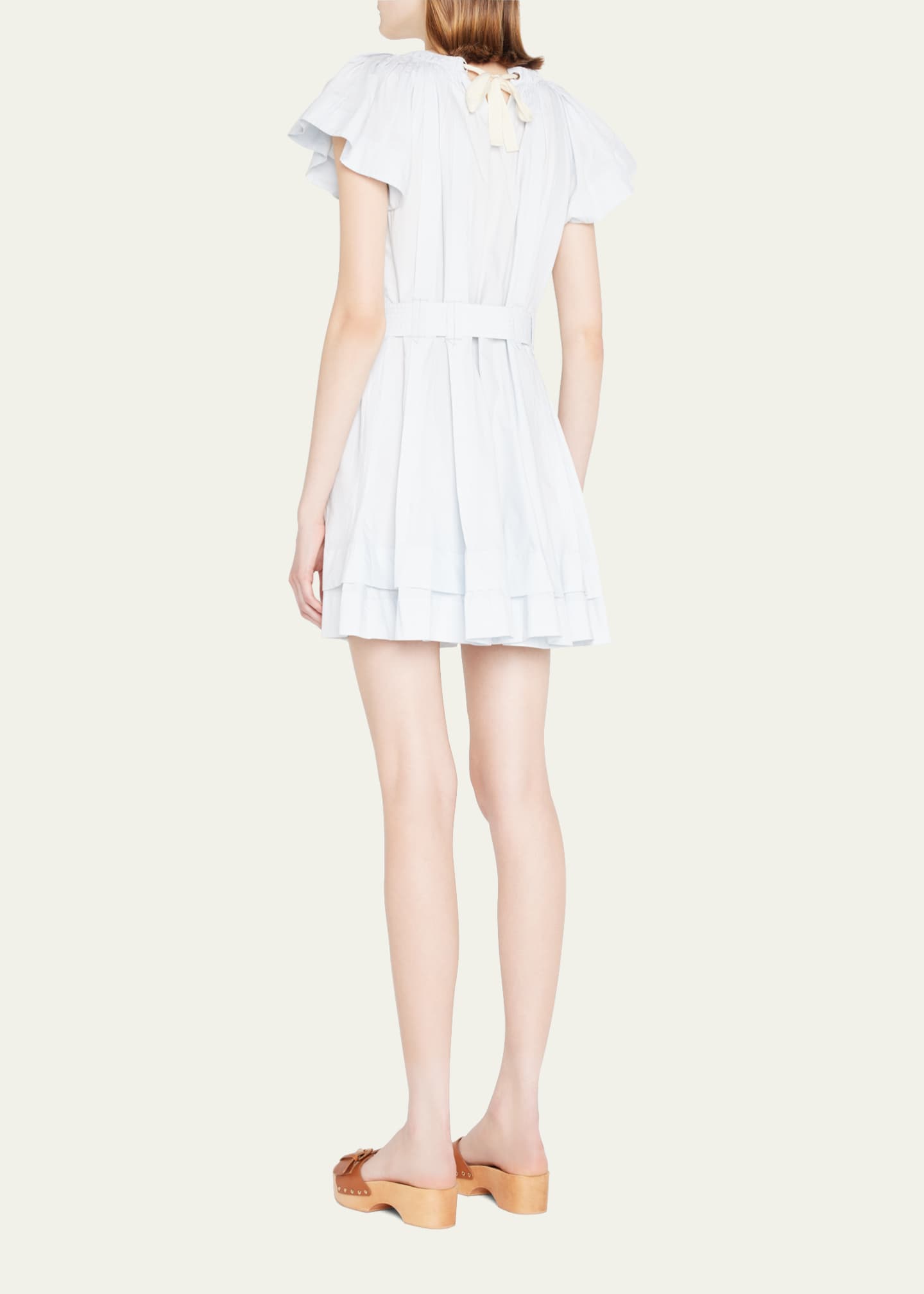 Ulla Johnson Mae Pleated Mini Dress | Bergdorf Goodman