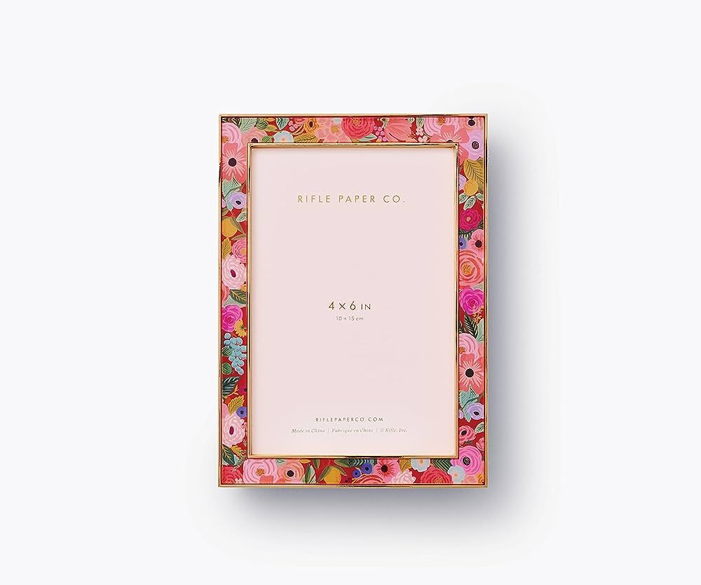 RIFLE PAPER CO. Garden Party 4x6 Picture Frame For Special Photos With Friends And Family, Styliz... | Amazon (US)