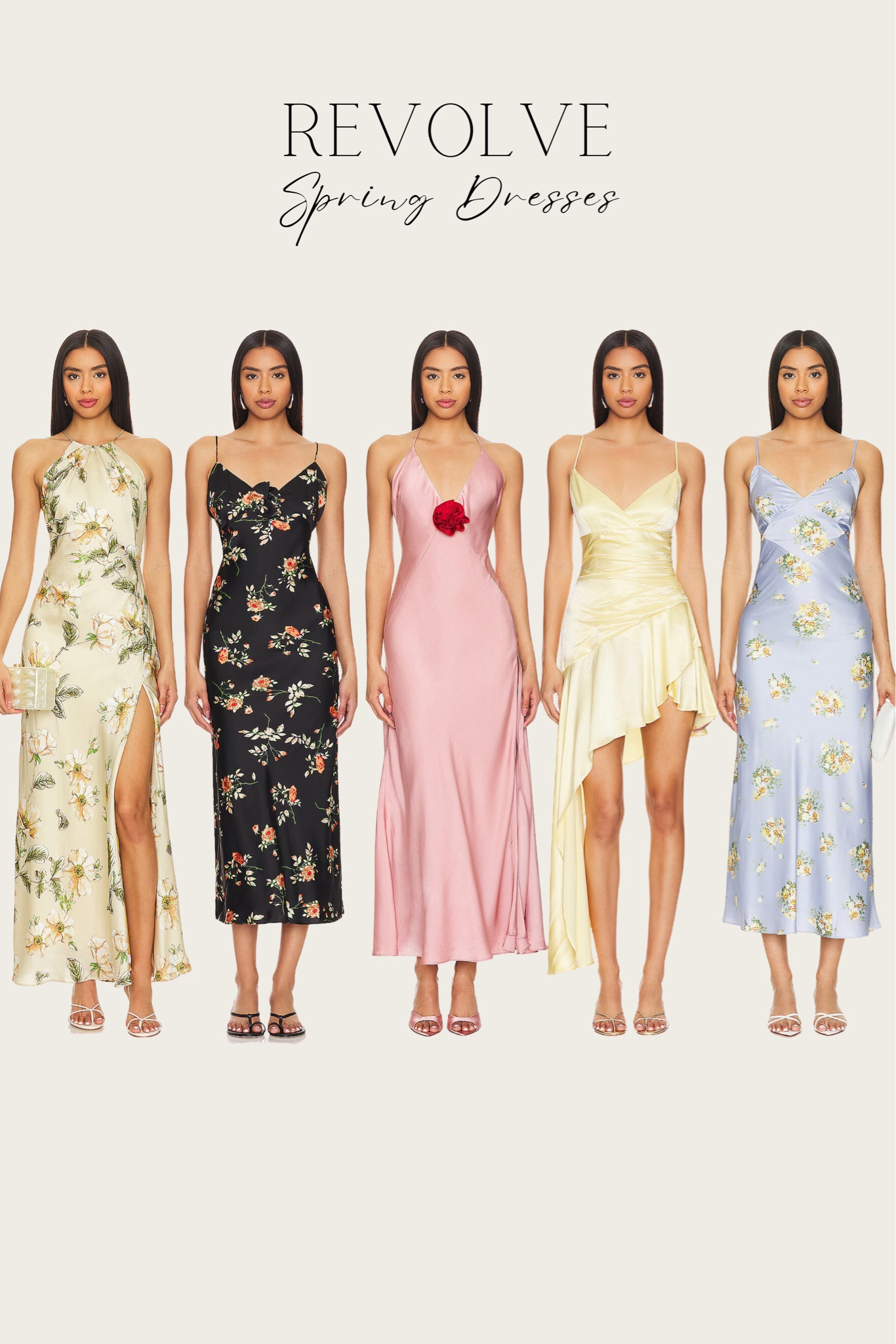 Spring dresses from Revolve. All under $200. Perfect for a spring or summer wedding guest 

#LTKstyletip #LTKwedding #LTKparties
