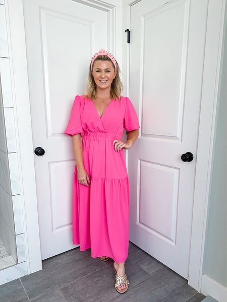 In my pink era! This maxi dress is petite friendly, lined and really nice quality, loving the pink but the blue is calling my name. 



#LTKSeasonal #LTKstyletip #LTKunder50