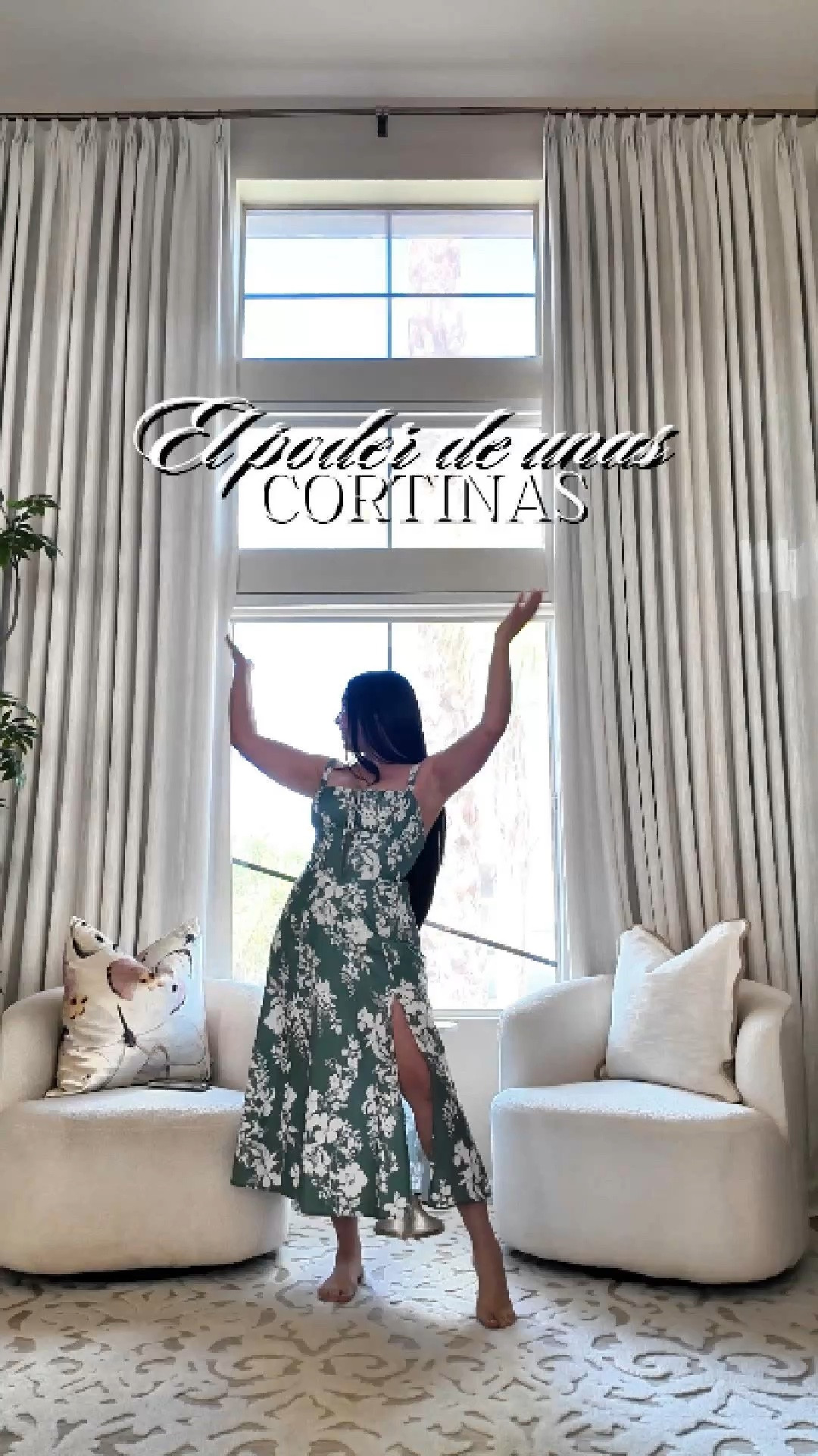 El poder de unas buenas cortinas!  A veces pensamos que para renovar un espacio hay que cambiarlo todo, pero el secreto está en los detalles. Estas cortinas de lino trajeron la luz y la elegancia que mi hogar necesitaba. 

Guarda y comparte este video como inspiración para tu próximo proyecto!!
Comenta decor para recibir cp0n y enlces✨🔗

Estos son todos los detalles de las mías!!
Style: Pinch Pleated Lille Linen Memory Trained Blackout Curtains Color: Ivory White Header style: French pleat (triple) 
Lining: Unlined (60–70% shading) Memory training: Yes

#homedecor  #InteriorDesign #homerilla #homerillacurtains #customcurtains

#LTKHome