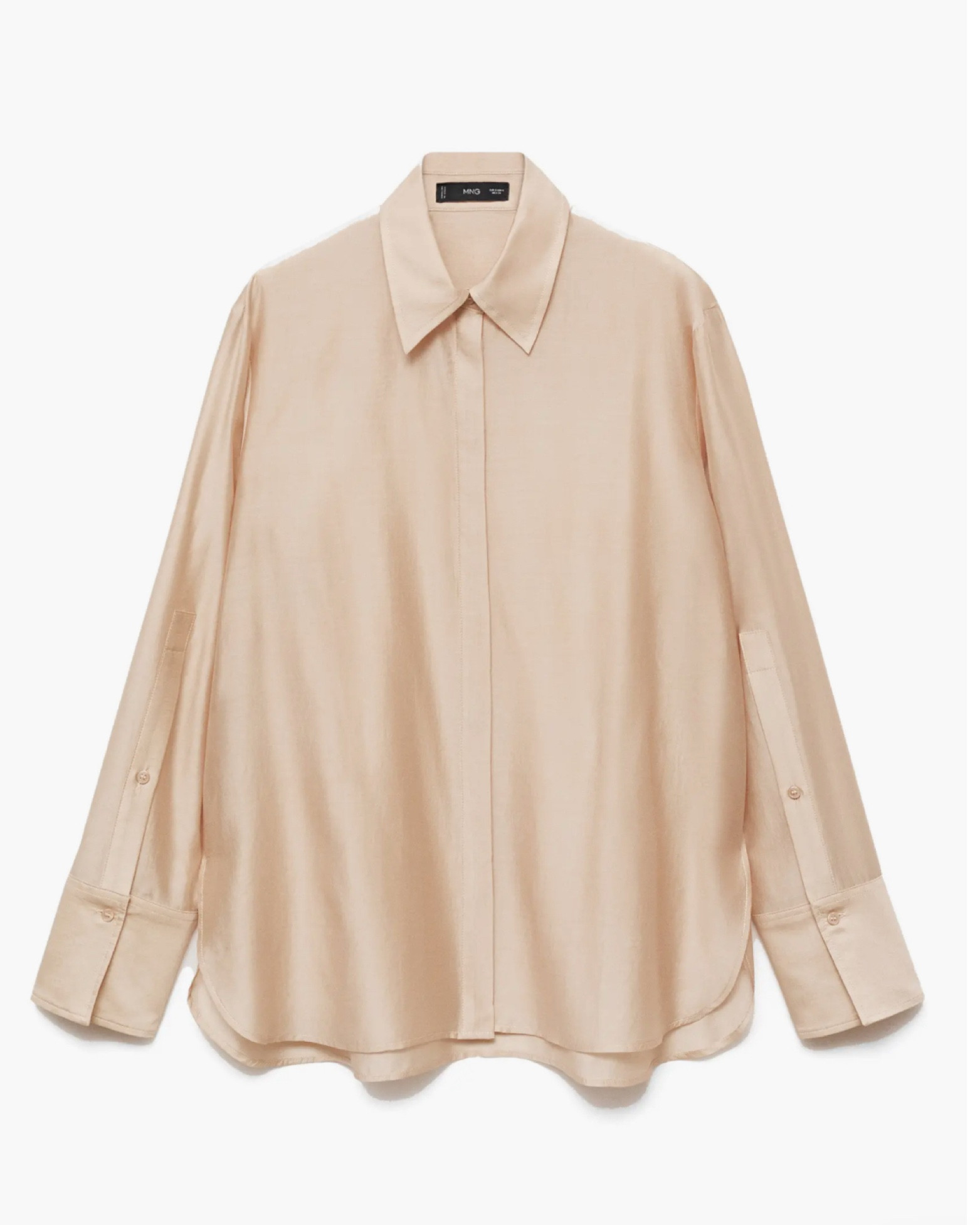 Satin Shirt 
Limited-Time Sale $59.99
Light and flowy with button closure. 

#LTKRealBoringHousewife 

#LTKFindsUnder100 #LTKSaleAlert #LTKStyleTip