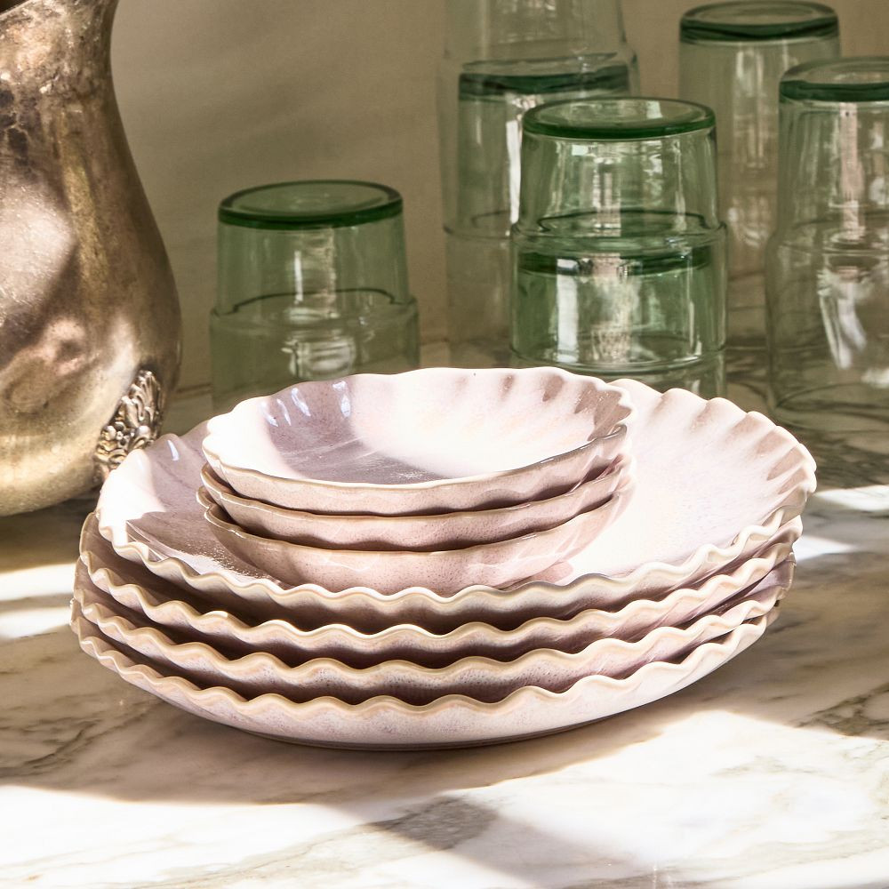 Celeste Recycled Dessert Plate, Set of 4 | GreenRow