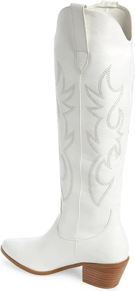 BILLINI Women's Urson Pointed-Toe Knee High Cowboy Boots | Amazon (US)