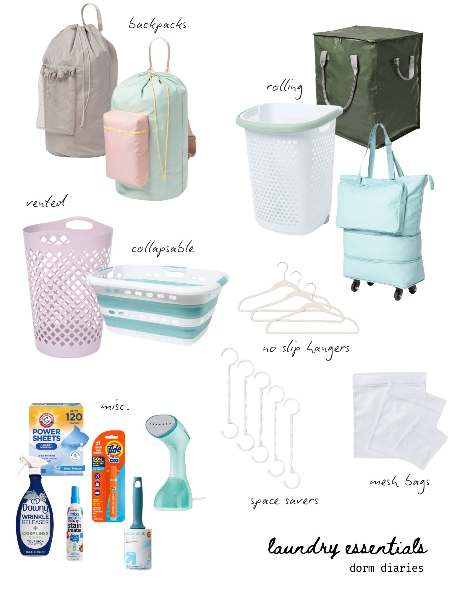 Dorm & College Laundry Essentials

#LTKHome