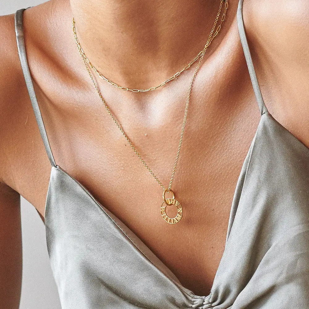 Tokens of Love Necklace -  Gold Vermeil | Oak & Luna (US)