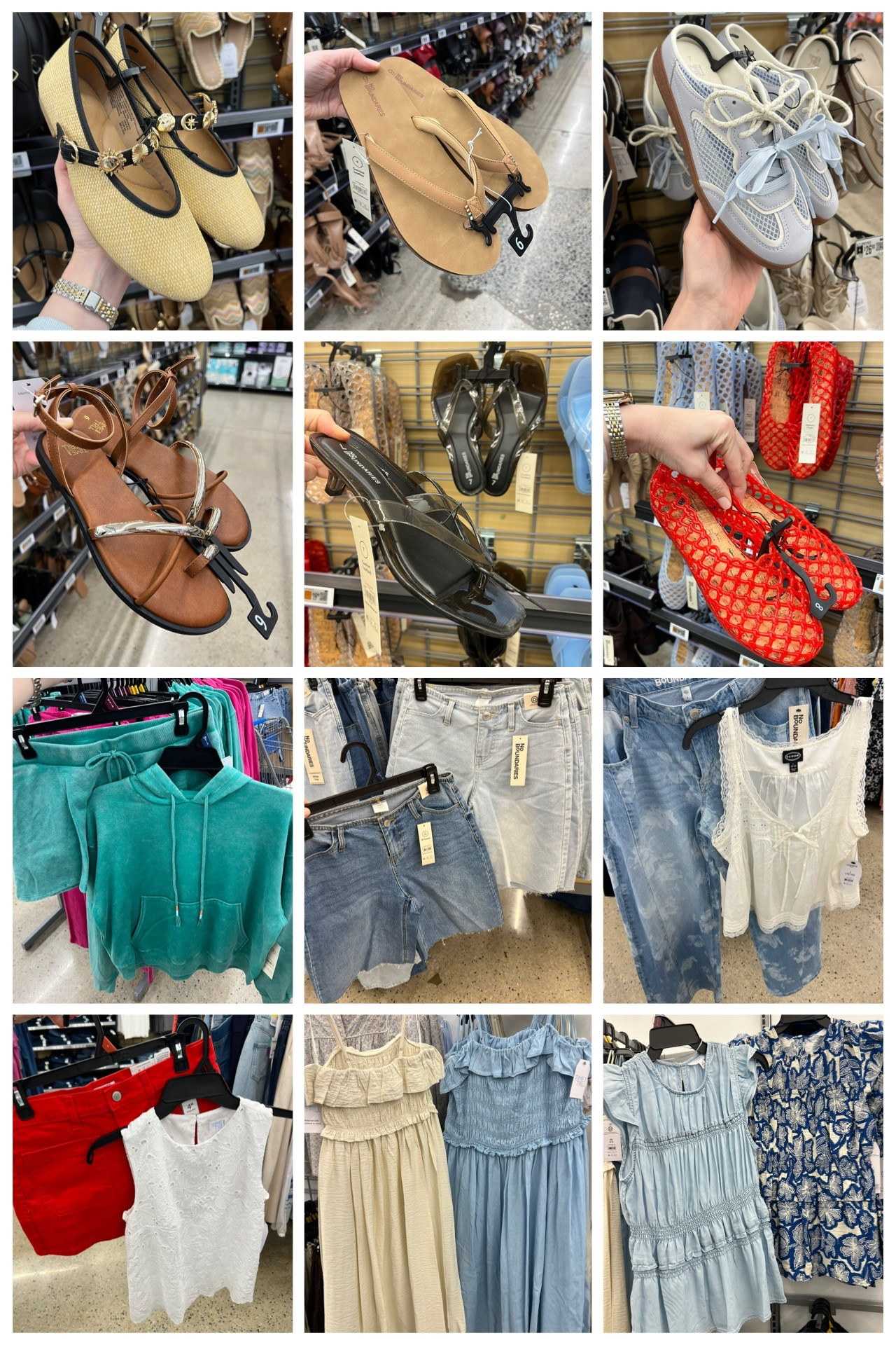 Walmart finds are so good lately! New sandals and summer shoes, dresses, shorts and everyday basics. #walmartfashion