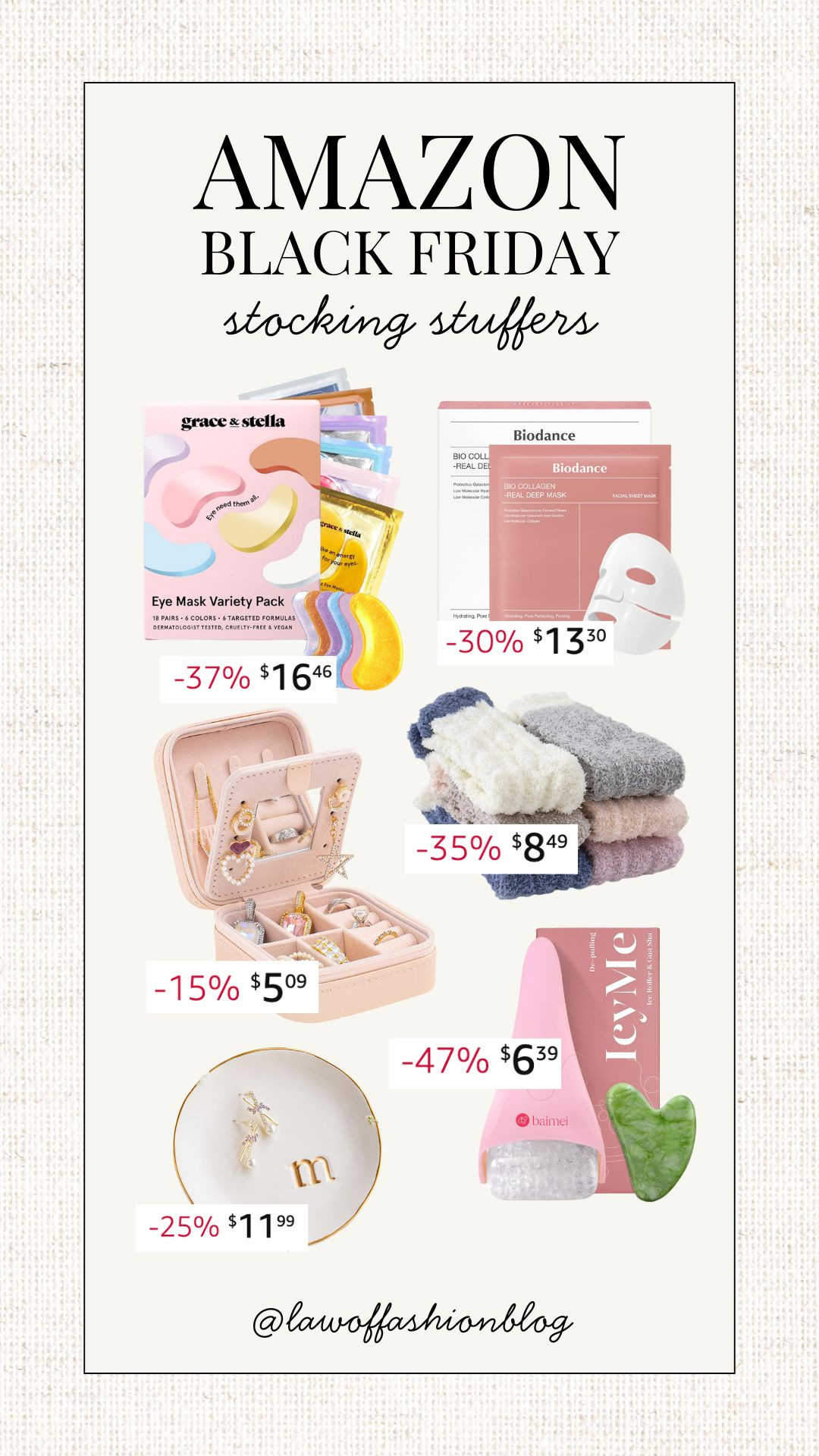 Amazon Black Friday deals 🎁 Stocking stuffer ideas, fluffy slippers, skincare masks, under eye masks, facial rollers, jewelry organizer, ceramic jewelry tray, perfect for holiday gifting, Christmas gift ideas for her. 

 #LTKCyberWeek #LTKSaleAlert #LTKFindsUnder50