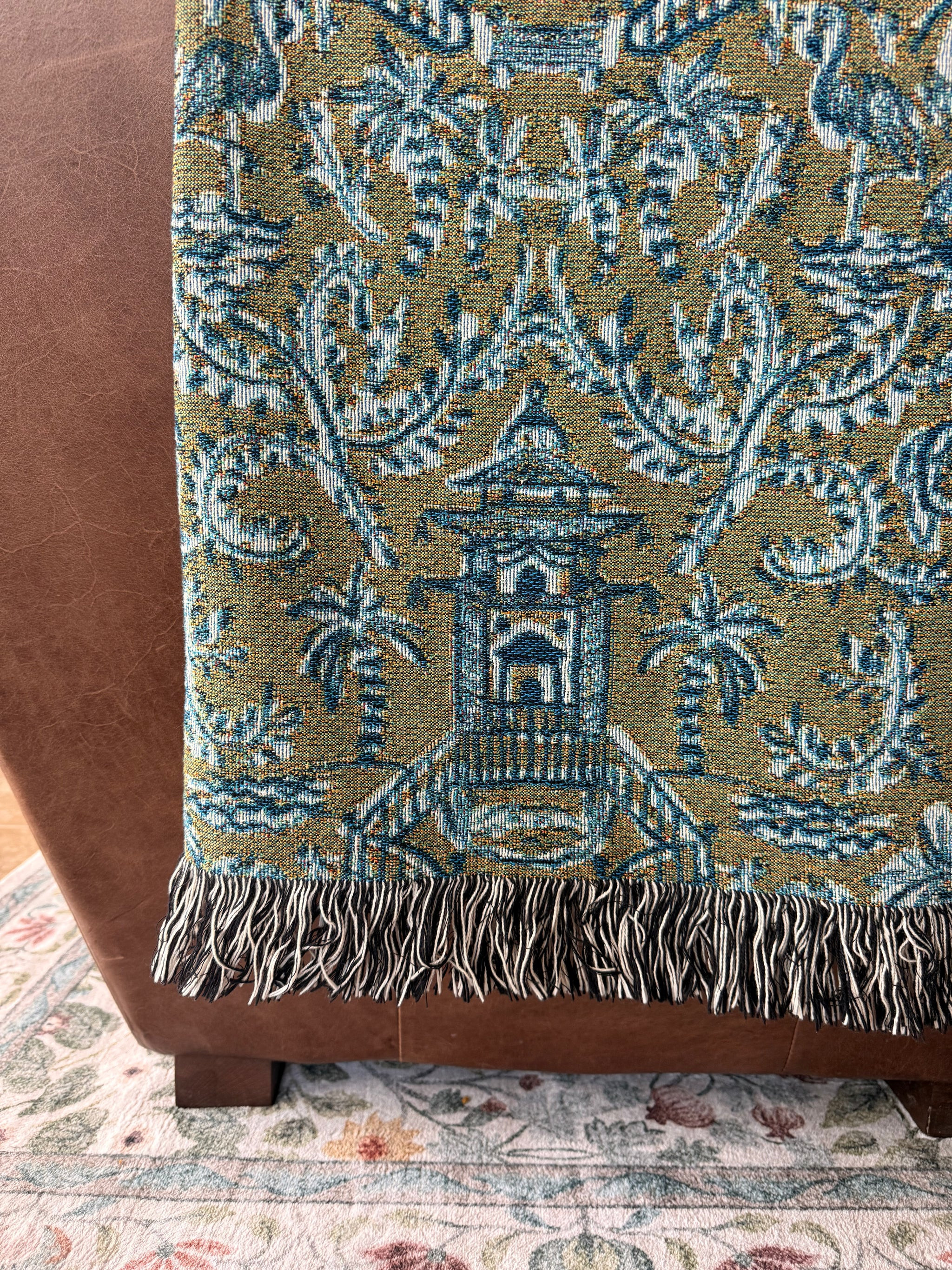 Soir\u00e9e Woven Blanket | Britt Mills Design