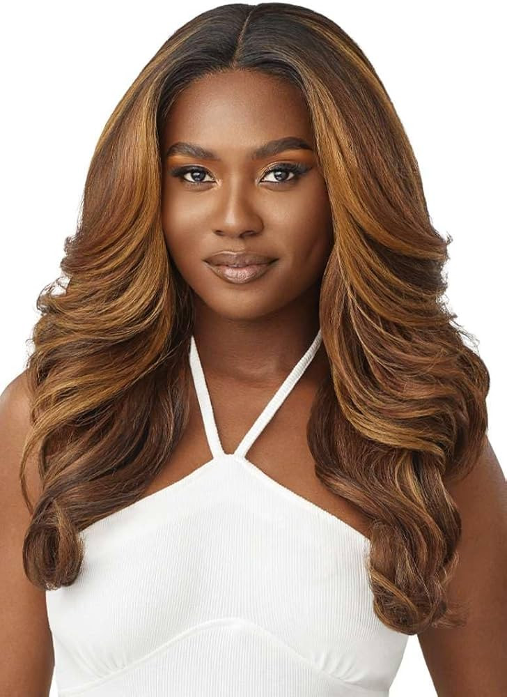 Outre Lace Front Wig - Talha (DR BROWN SUGAR SWIRL) | Amazon (US)