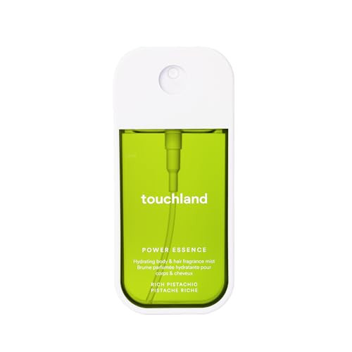 Touchland Hydrating Body & Hair Fragrance Mist, Rich Pistachio, 2 FL. OZ. Travel Size Body Spray | Amazon (US)