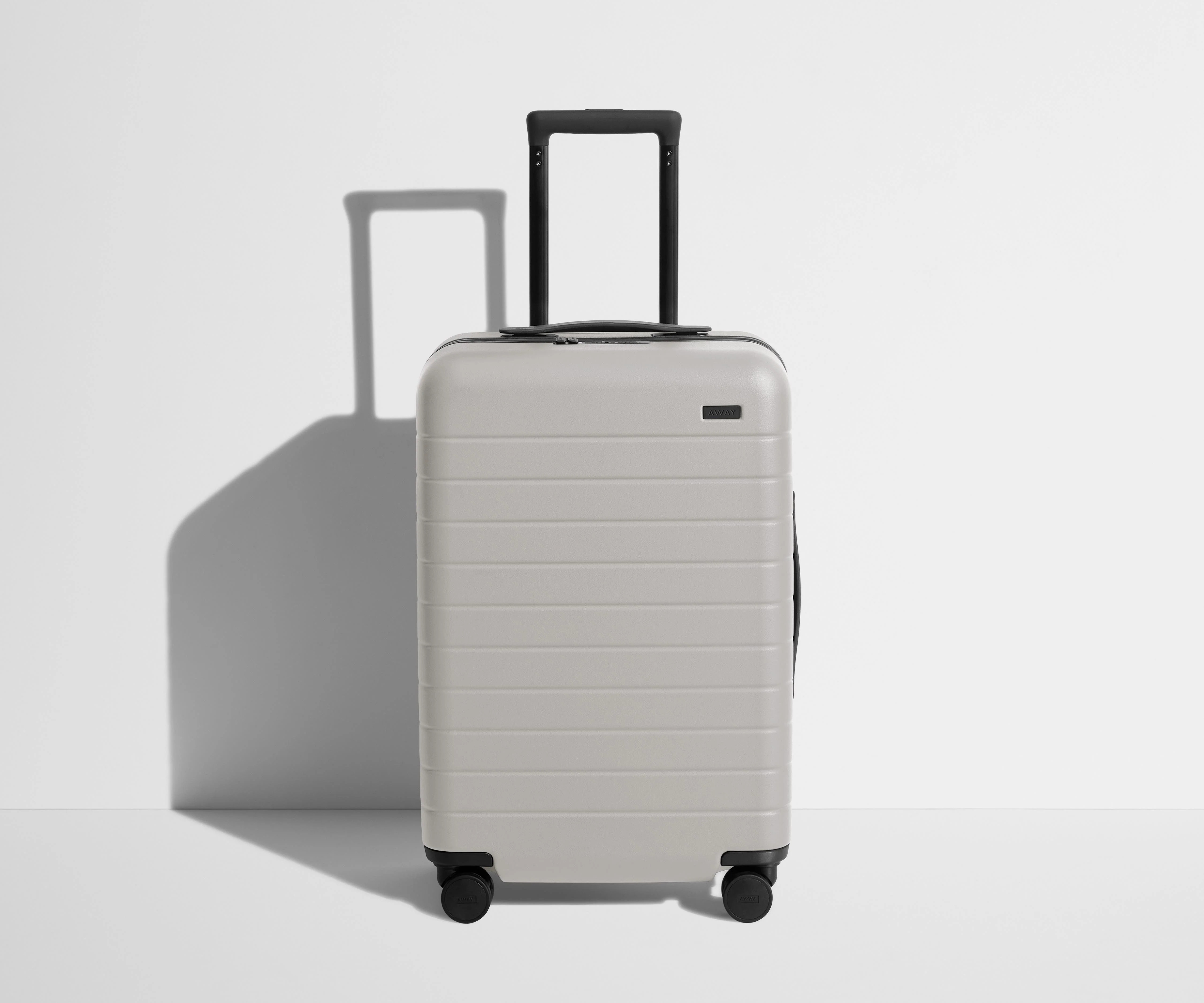 Shop The Bigger Carry-On suitcase in Cloud Gray | Away: Built for modern travel | Away