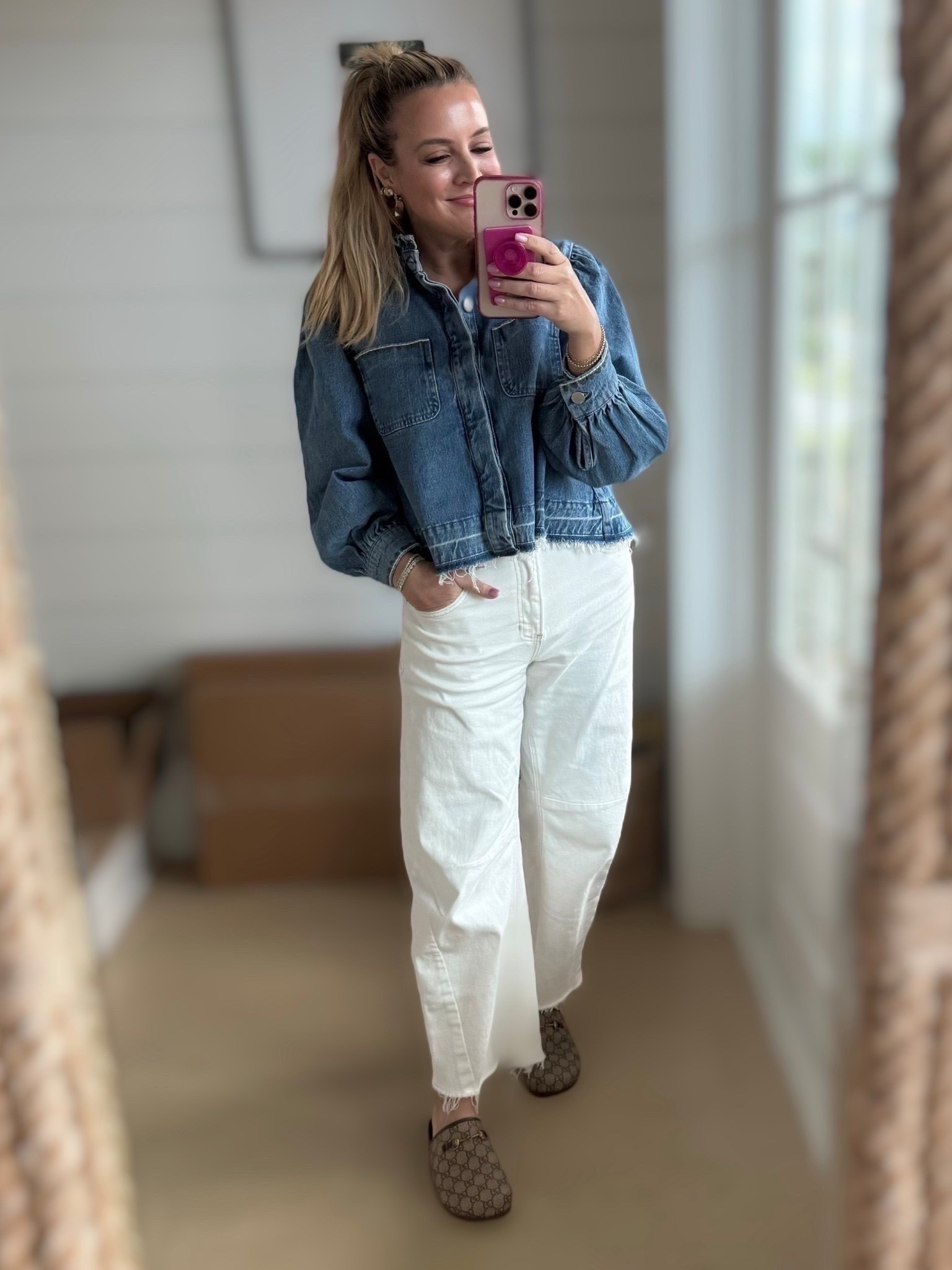 Recent outfit I loved. This denim top can be worn as a top or jacket. On sale. Wearing xs. Jeans are a 24  

Follow my LTK @thefancyashley on the @shop.LTK app to view this post and get my exclusive app-only content!



#LTKootd #LTKdayinmylife #LTKSeasonal