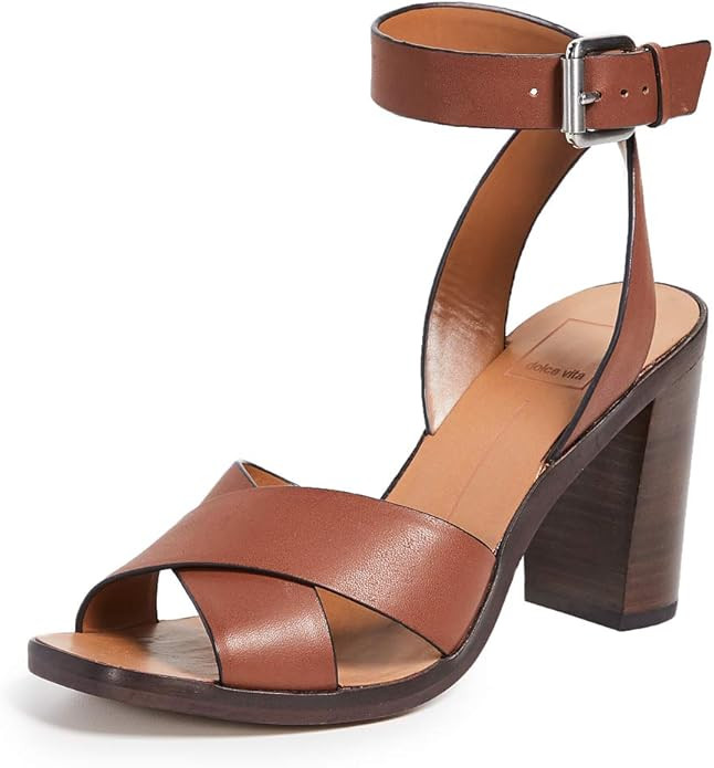 Dolce Vita Women's Nala Block Heel Sandals | Amazon (US)