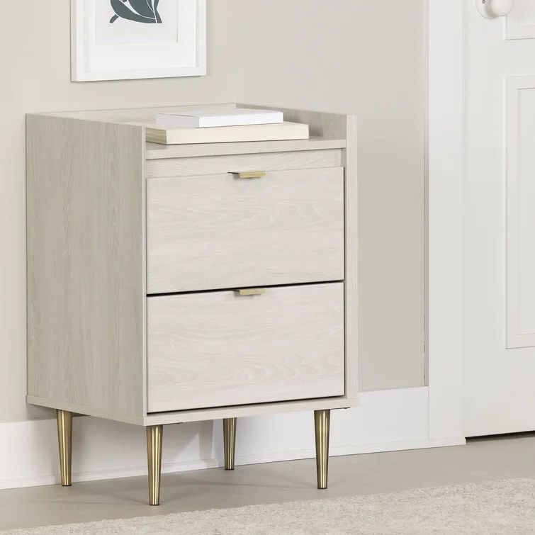 Hype 28.5'' Tall 2 - Drawer Nightstand | Wayfair North America