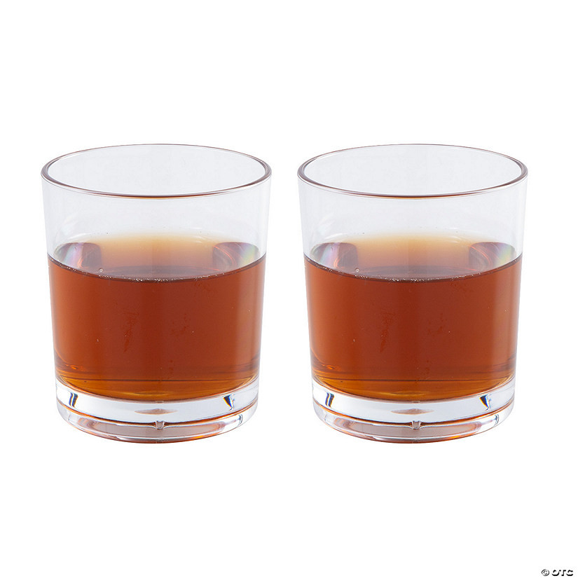Clear Plastic Whiskey Glasses | Oriental Trading Company