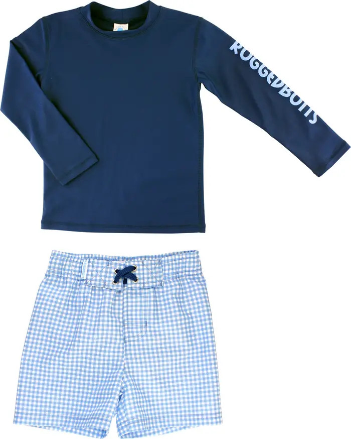 Two-Piece Rashguard Swimsuit | Nordstrom