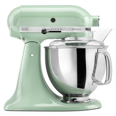 KitchenAid Artisan Series 5qt Tilt-Head Stand Mixer - KSM150PSPT - Pistachio: 10 Speeds, Metal, Dishwasher-Safe Parts | Target