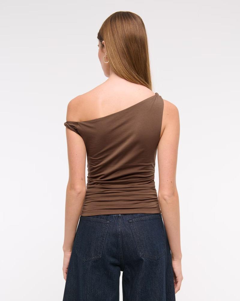 Asymmetrical Twist Top | Abercrombie & Fitch (US)