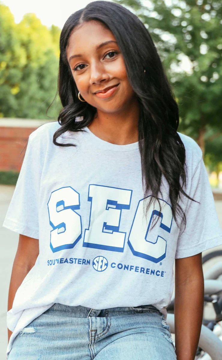 charlie southern: sec retro block t shirt | RIFFRAFF