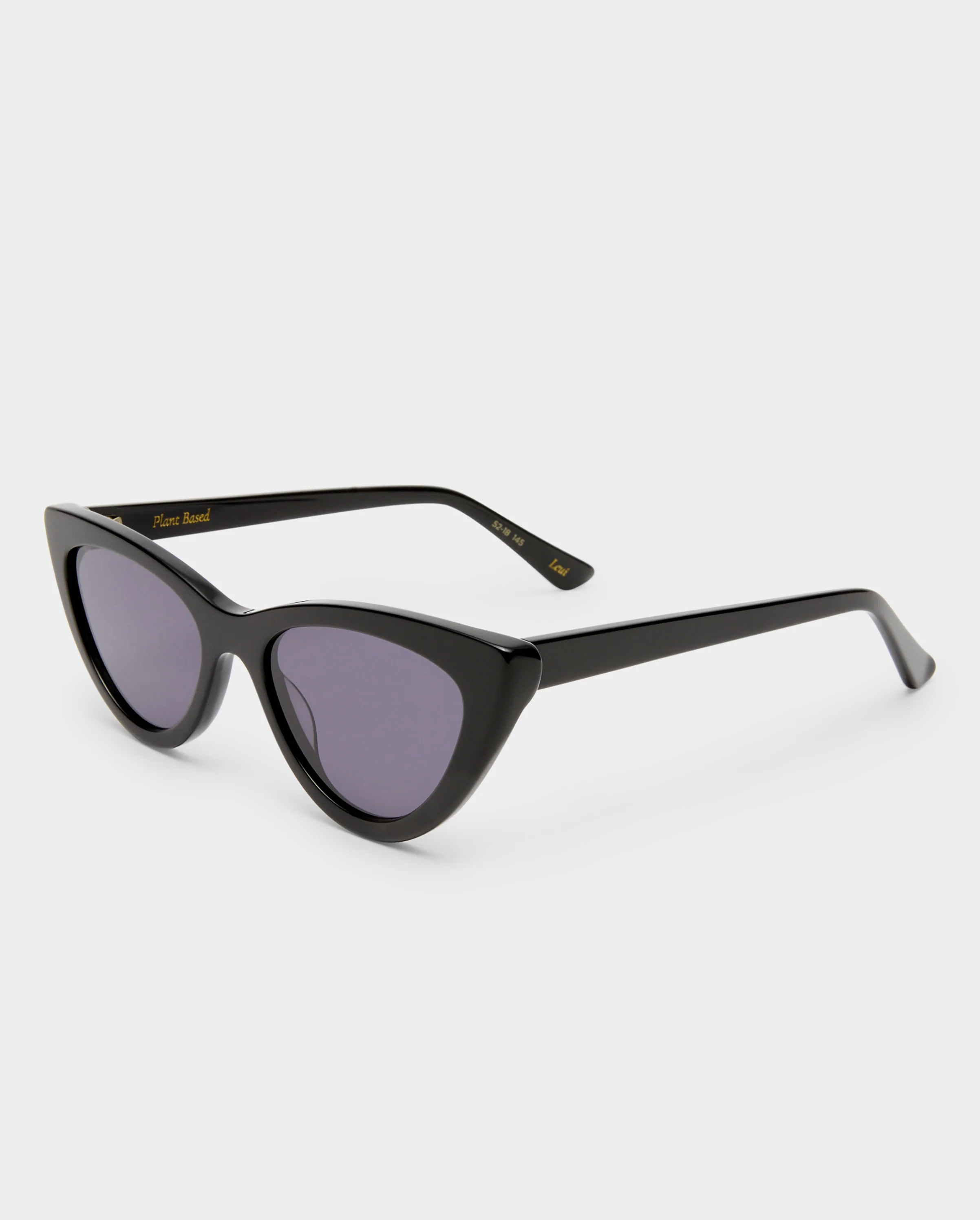The Leui Black Female Cat Eye Sunglasses | Luv Lou | Luv Lou