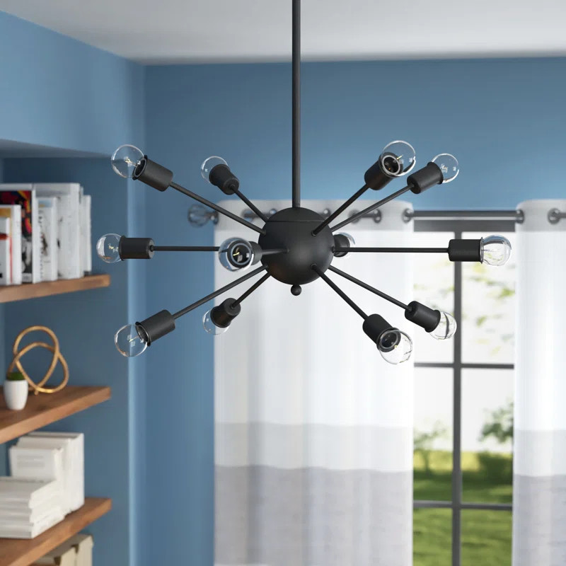 Erland 12 - Light Sputnik Sphere Chandelier | Wayfair North America