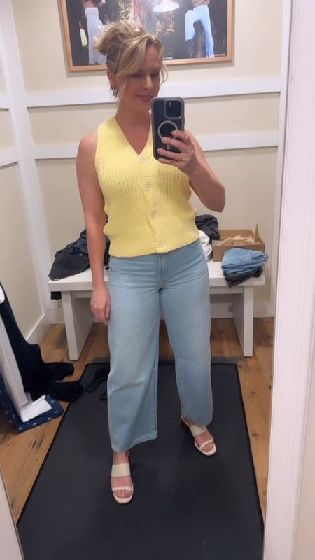 20% now-May 13th exclusively here in my shop with code LTK20! Obsessed with this buttery yellow! Another fantastic denim fit! TTS

#LTKxMadewell #LTKVideo #LTKSaleAlert