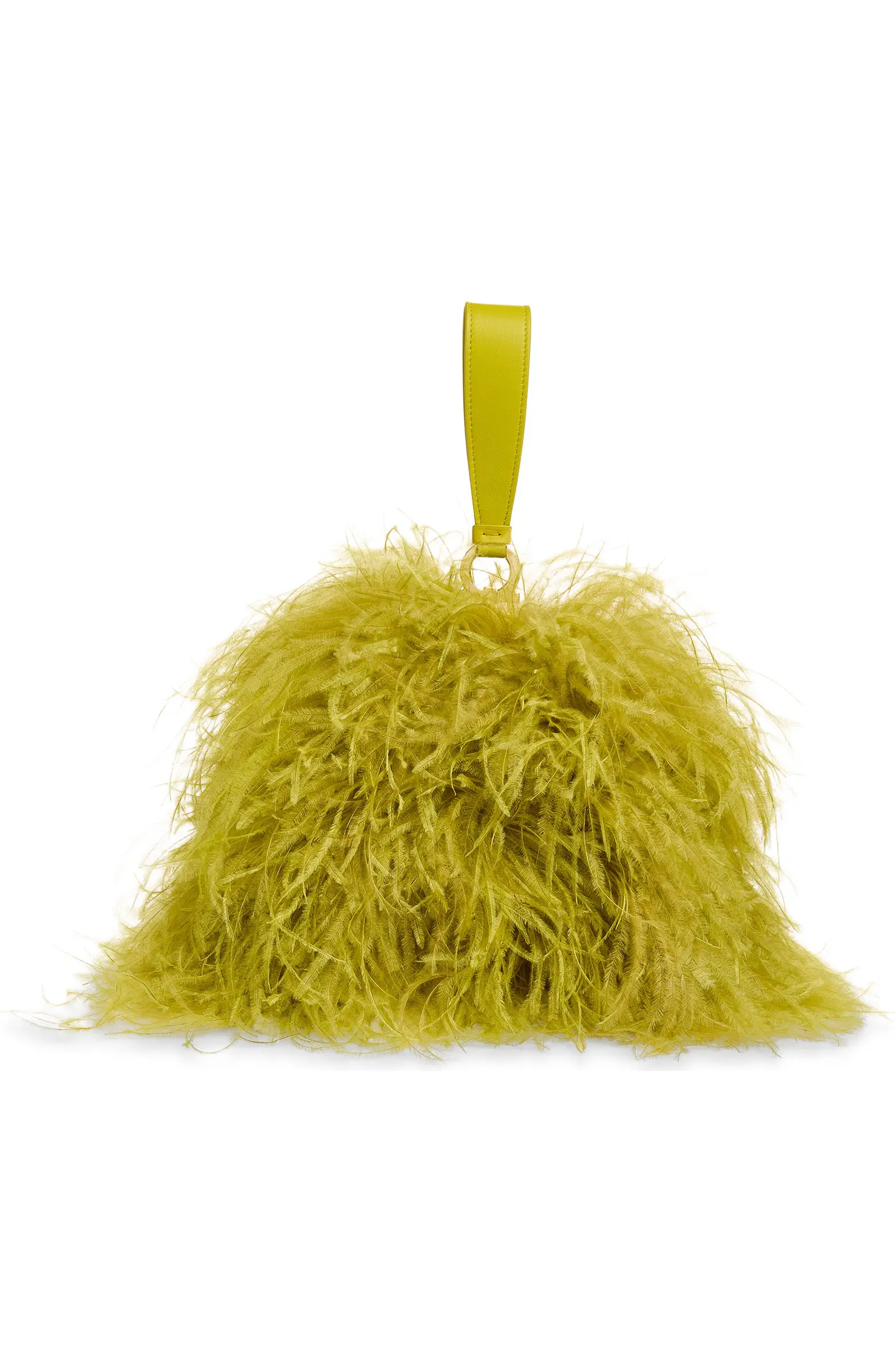 Mini Double Gancini Feather Clutch | Nordstrom