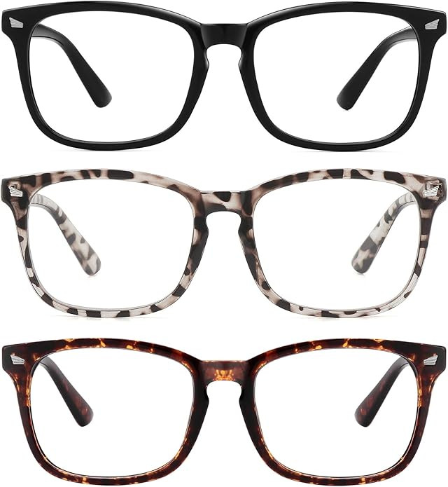 MEETSUN Blue Light Blocking Glasses, Anti Eye Strain Headache (Sleep Better),Computer Glasses UV4... | Amazon (US)