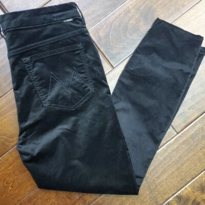 Mother Corduroy The High Waisted Looker Ankle Soft Skills-Black-(SZ 32)NWT!  | eBay | eBay US