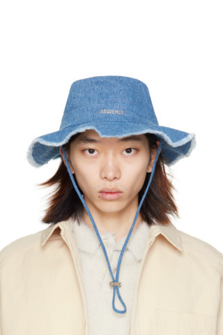 Blue 'Le bob Artichaut' Hat | SSENSE