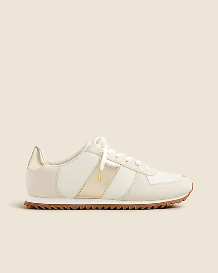 J.Crew trainers in metallic colorblock | J. Crew US