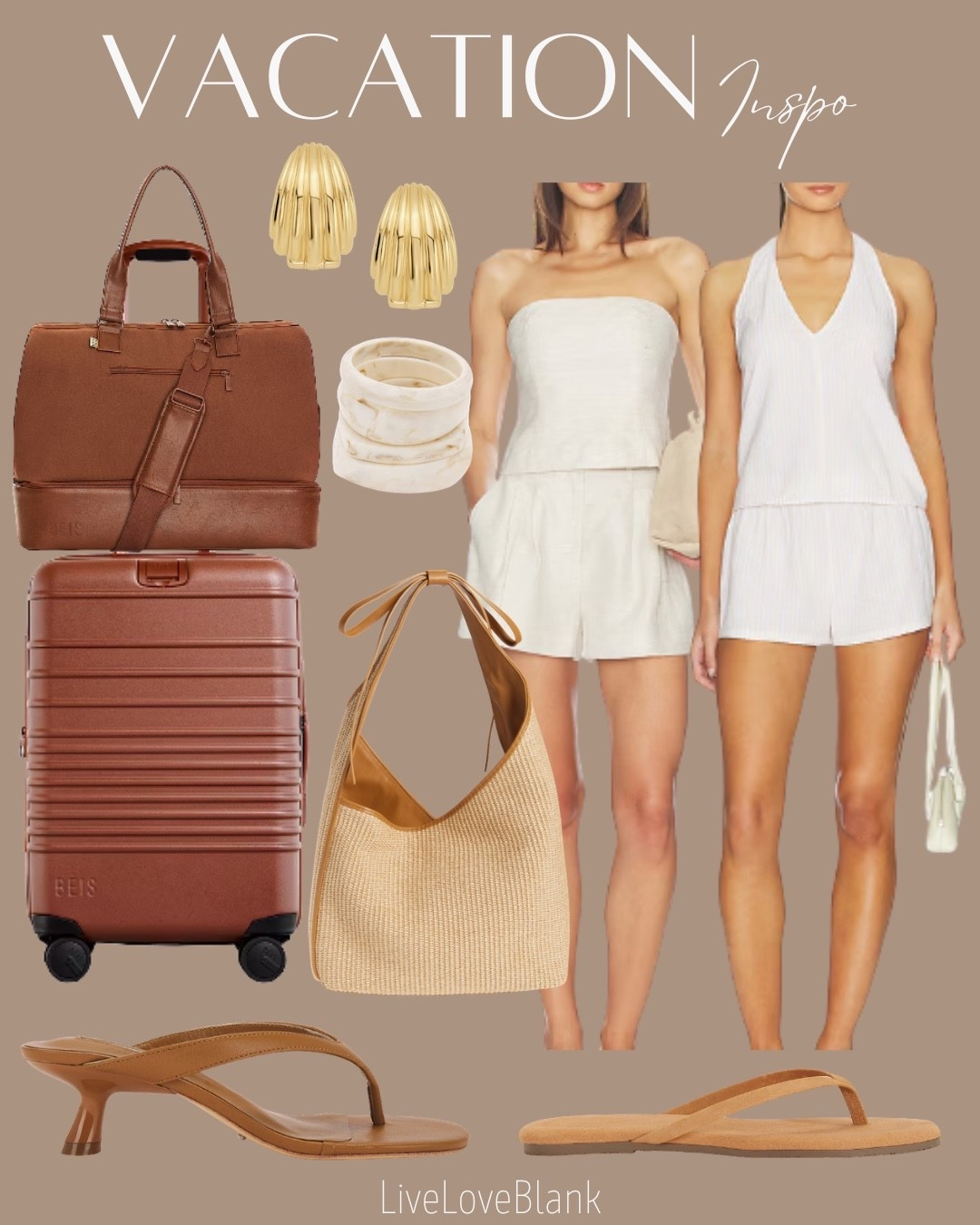 Vacation Inspo
Travel outfit ideas
Beis luggage 
Outfits for her

#LTKOver40 #LTKSeasonal #LTKTravel