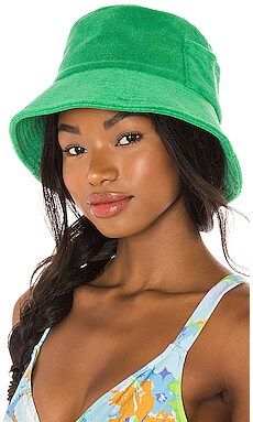 Lack of Color Wave Bucket Hat in Emerald Green from Revolve.com | Revolve Clothing (Global)