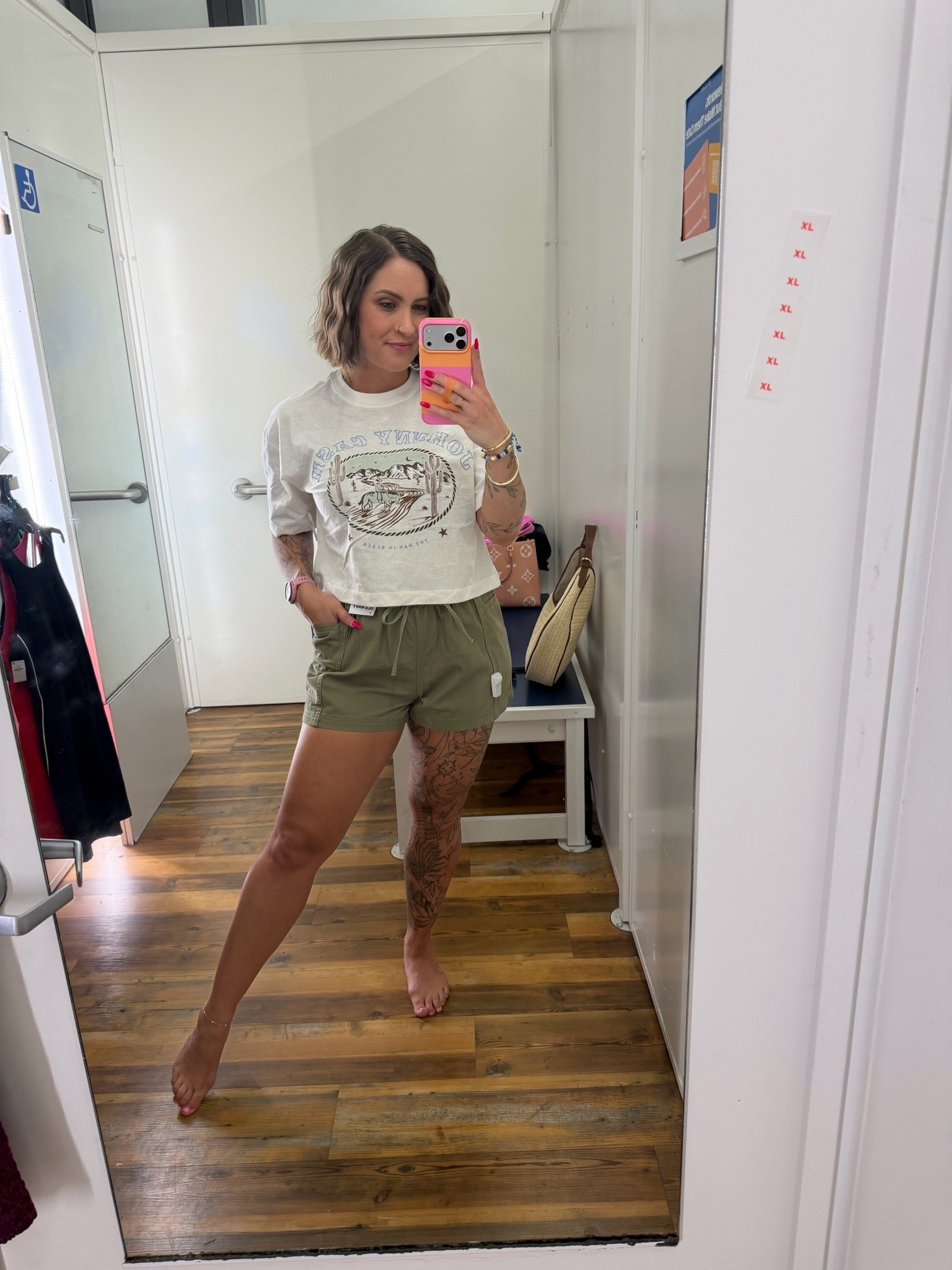 The cutest casual outfit. I’m wearing a small in the tee and medium in the shorts.

#LTKSaleAlert #LTKSeasonal #LTKTravel