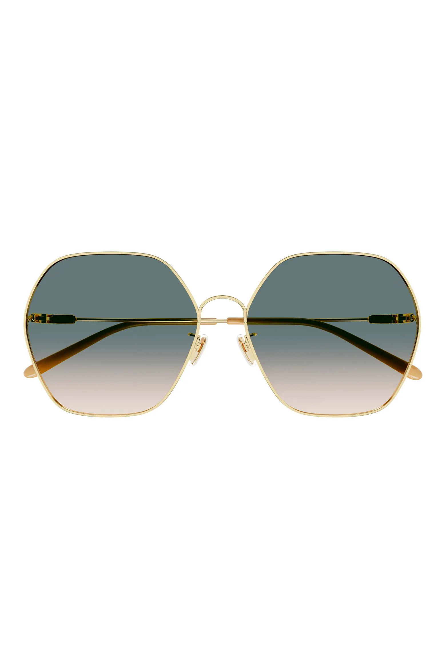 61mm Gradient Polarized Irregular Round Sunglasses (Women) | Nordstrom | Nordstrom