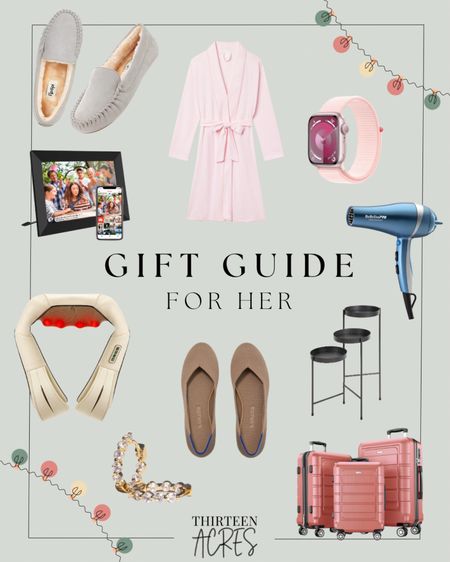 Gift Guide: For Her

Rothy’s, flats, slippers, Apple Watch, plant stand, suitcase set, blow dryer, earrings, frame, robe, massager.

#LTKHoliday #LTKGiftGuide