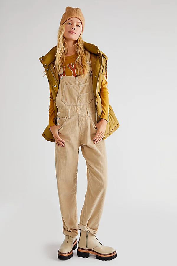 Ziggy Cord Overalls by We The Free at Free People, Doe, L | Free People (Global - UK&FR Excluded)