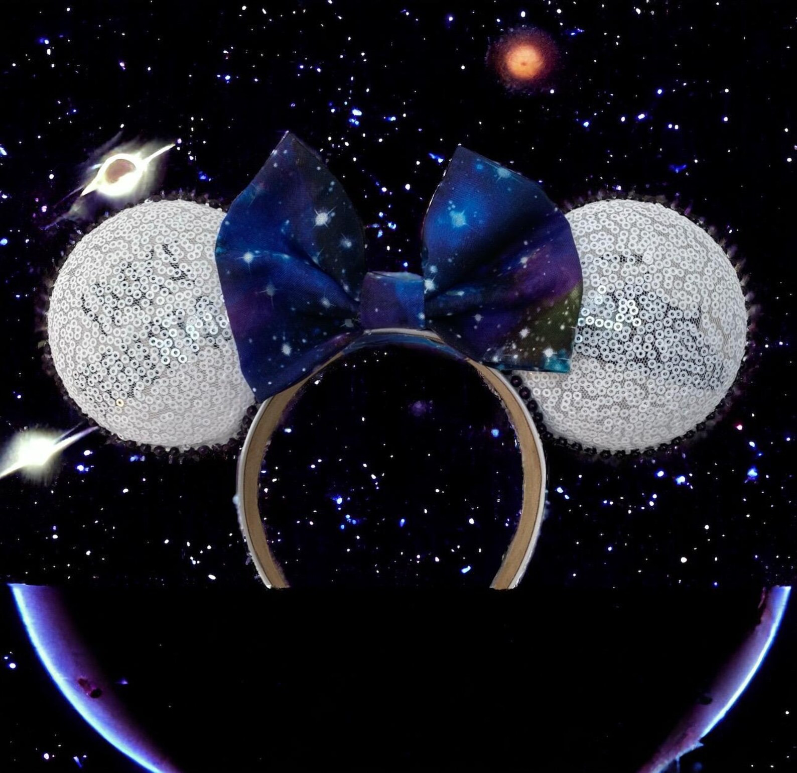 Space Mountain Inspired Glow Head Band - Etsy | Etsy (US)