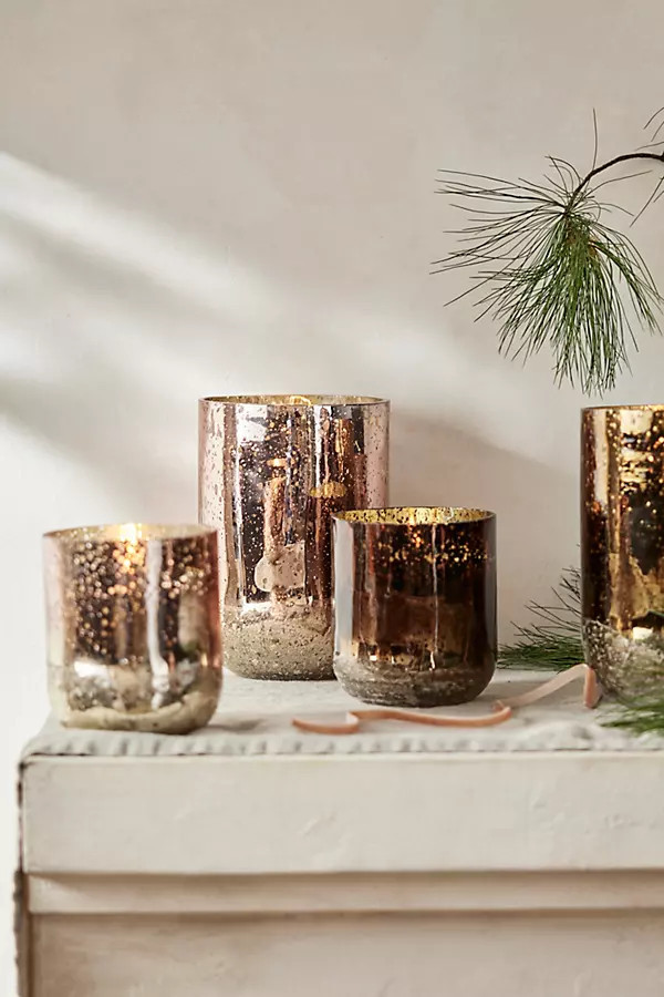 Radiant Metallic Candle | Anthropologie (US)