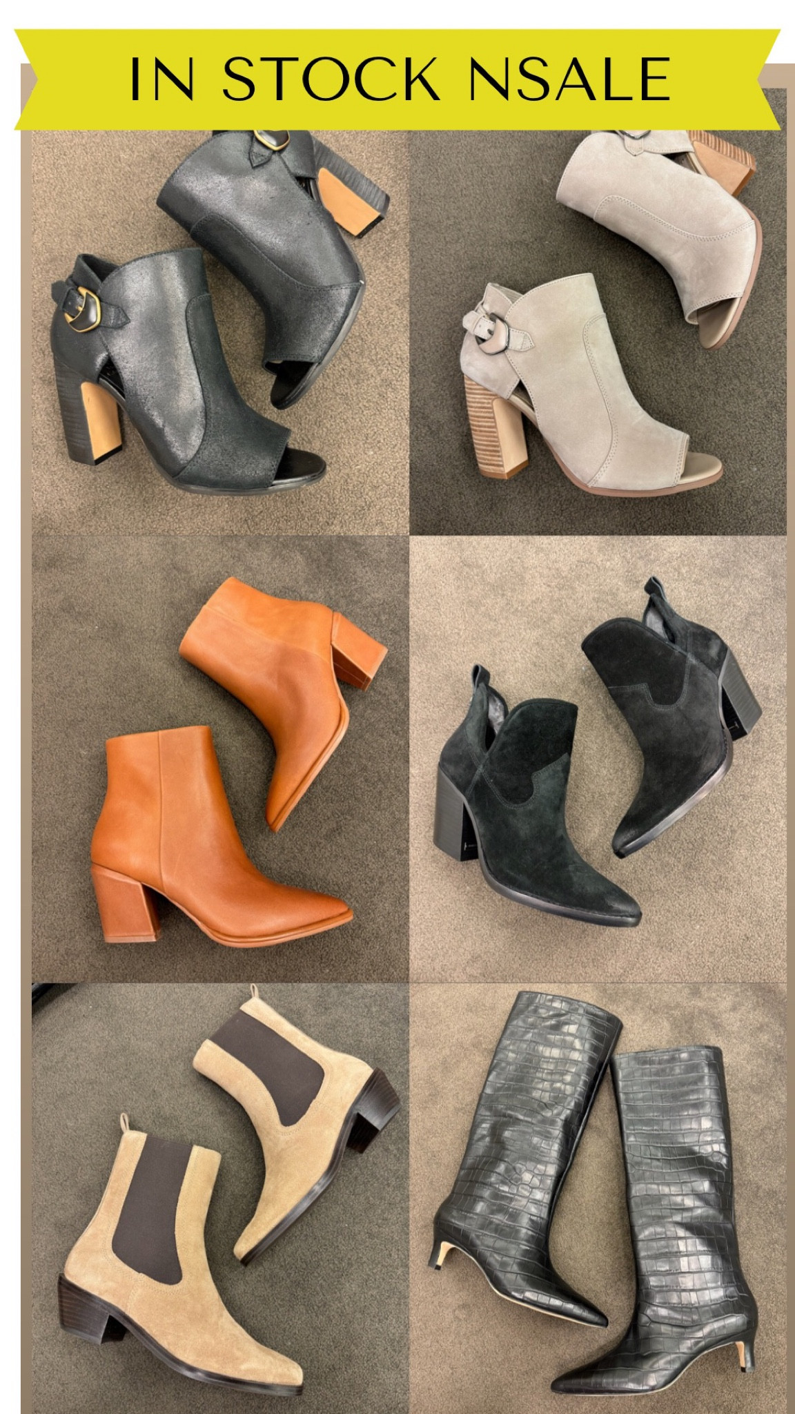 NSALE boots & booties that are still in stock! 

#LTKShoeCrush #LTKxNSale #LTKStyleTip