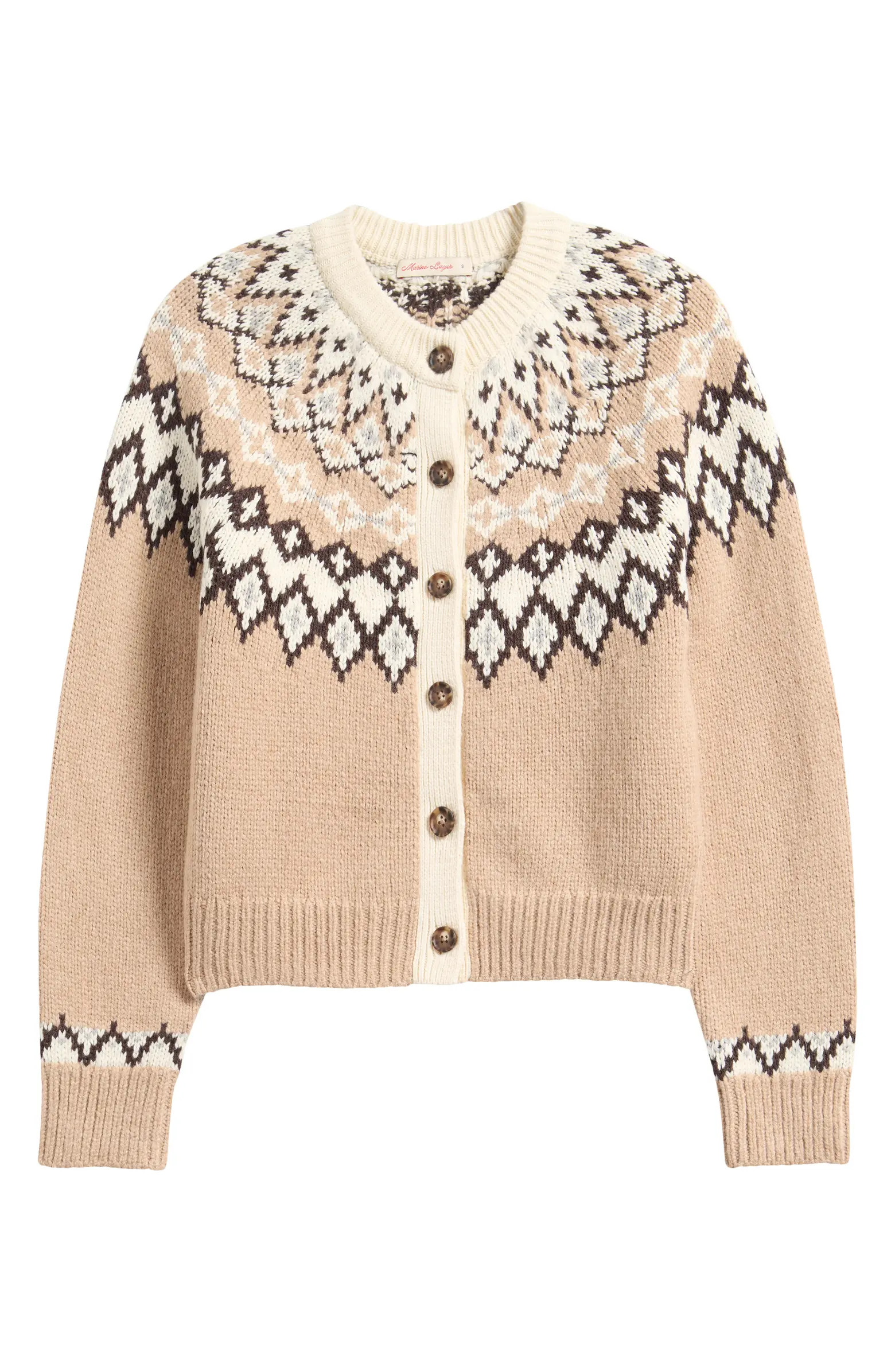 Neutral Fair Isle | Nordstrom