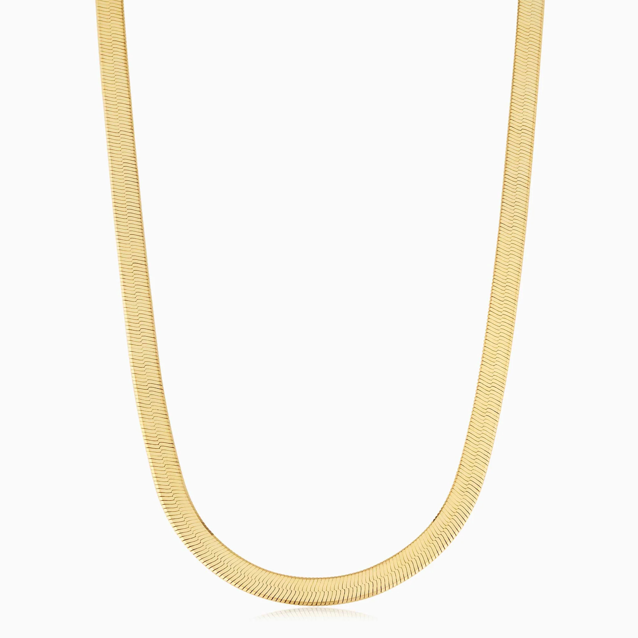 Park Avenue Statement Herringbone Choker | Oradina