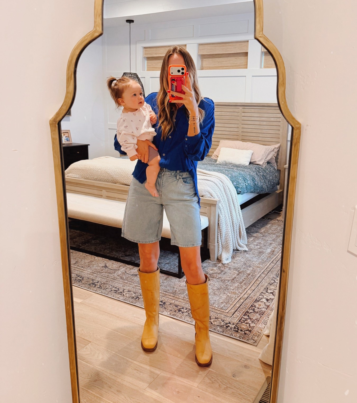 Still out here trying to make jorts happen. 🫣💙

#LTKootd #LTKgrwm #LTKmomlife
