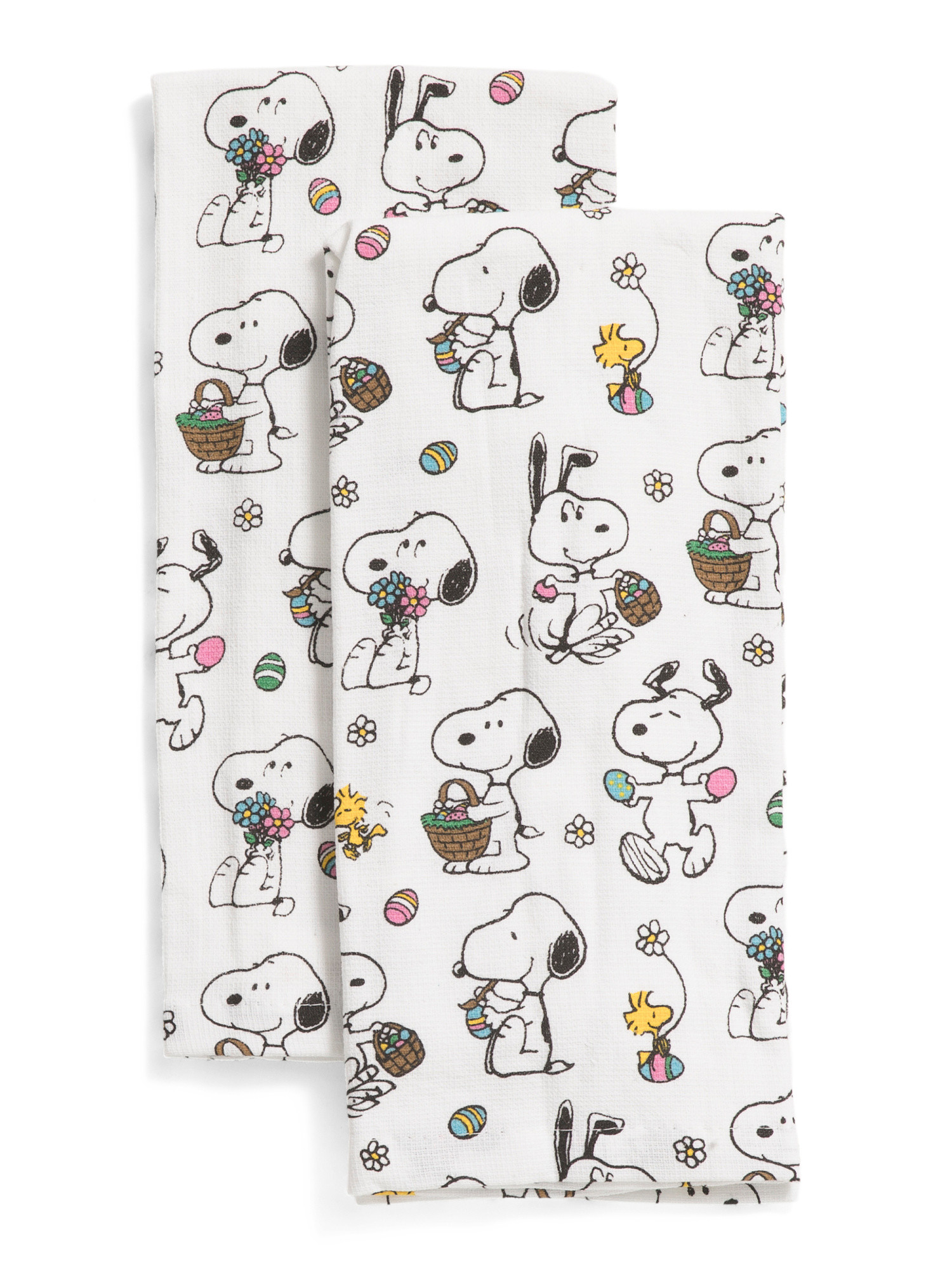 2pk Snoopy Easter Basket Kitchen Towels | Easter | Marshalls | Marshalls
