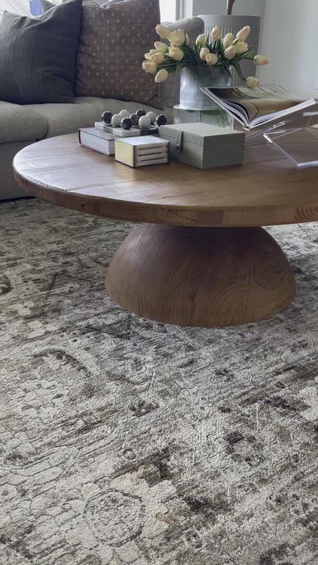 Modern wood coffee table, organic modern

#LTKHome #LTKSaleAlert #LTKVideo