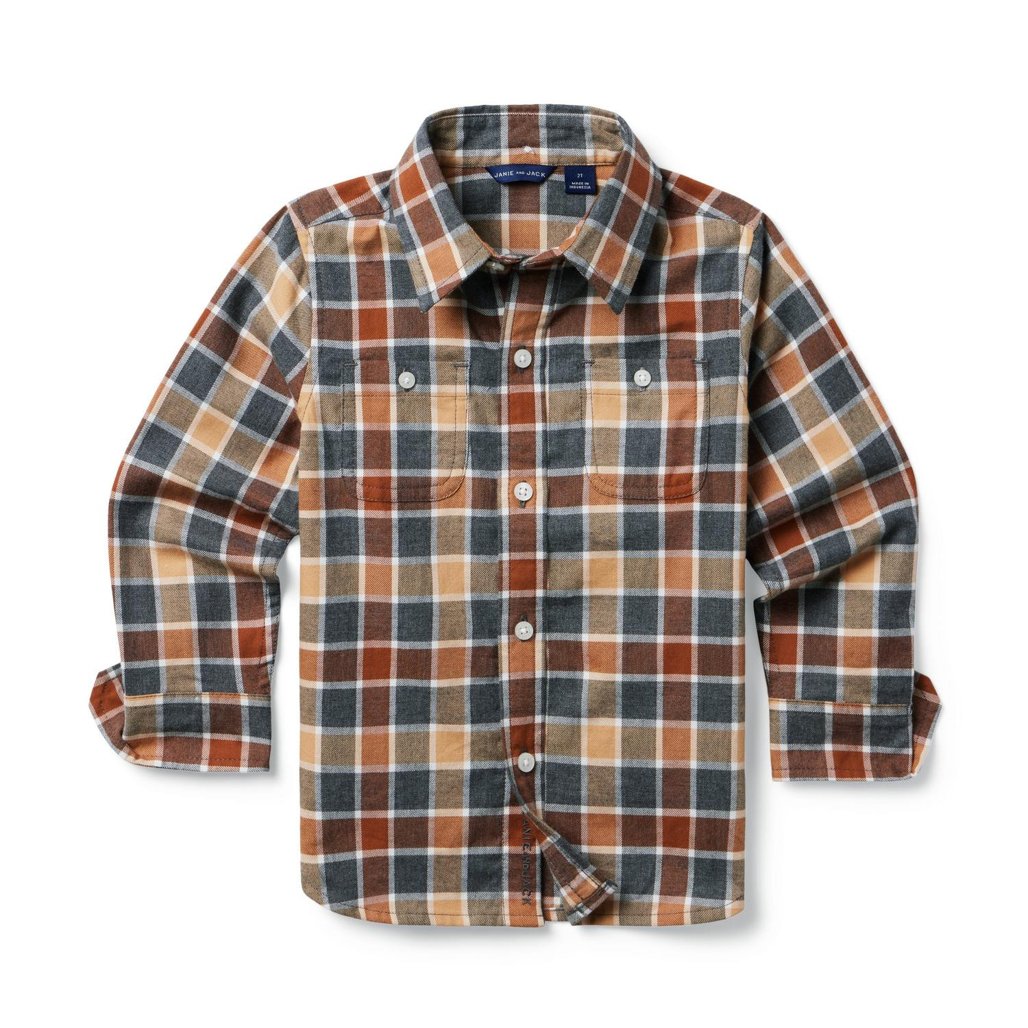 Tartan Flannel Shirt | Janie and Jack