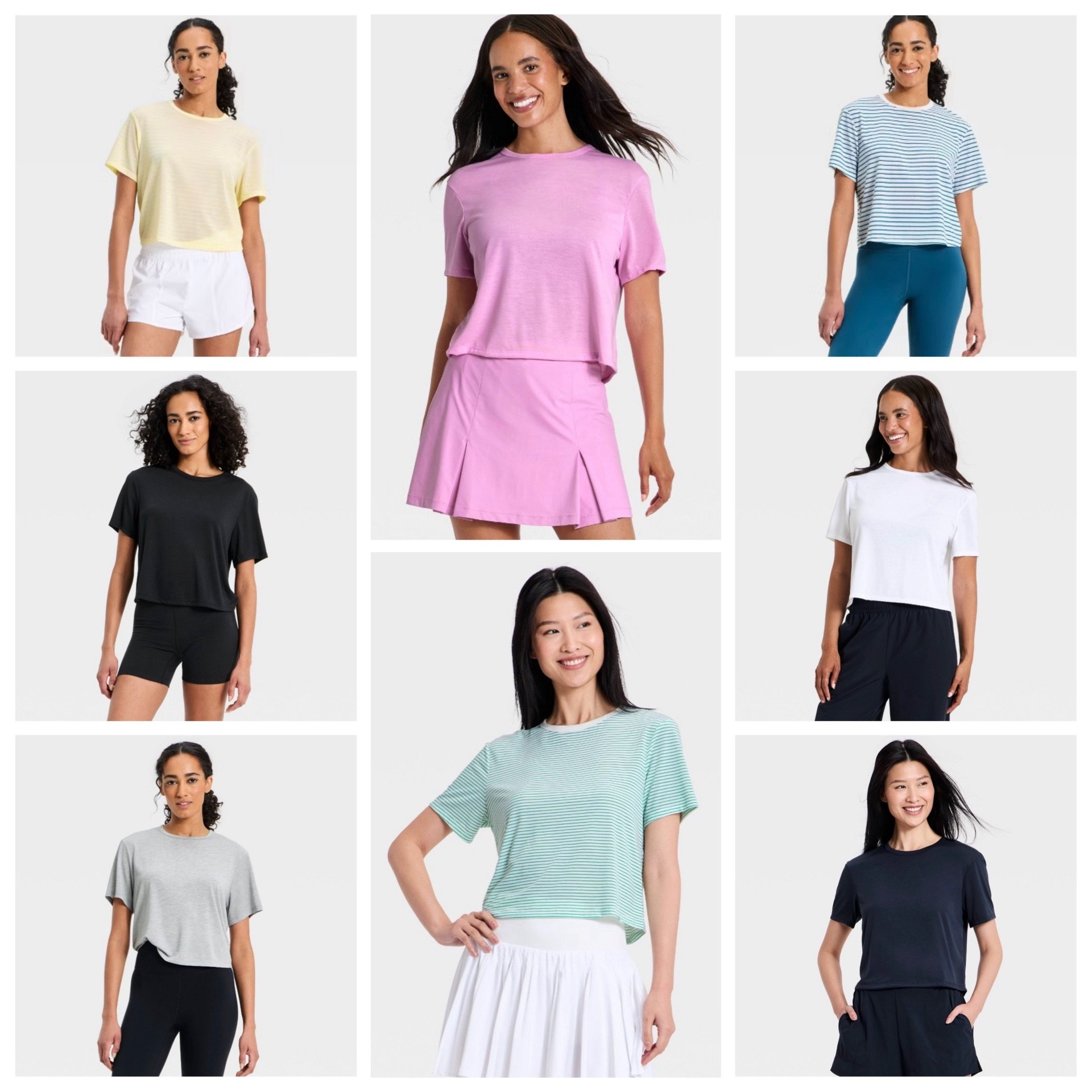 Love these sporty, boxy tees from Target! 🎯 They are so soft and hit right at the waist!

#LTKootd #LTKOver40 #LTKgrwm